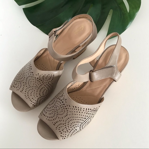 clarks maritsa nila wedge sandal